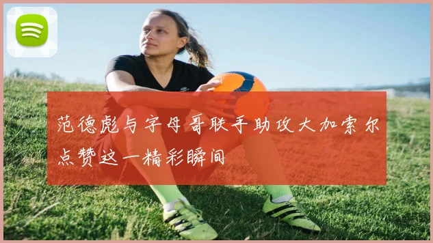 范德彪与字母哥联手助攻大加索尔点赞这一精彩瞬间